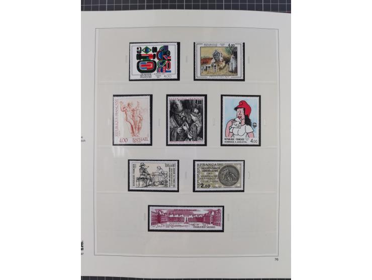 1939/2008, mint never hinged/unused and used collection, including a noticebale part of postally valid facial values with som