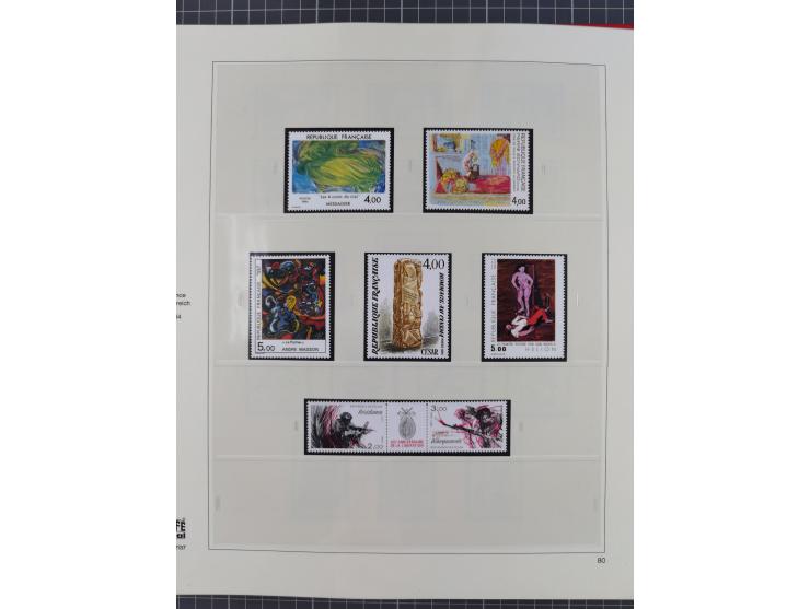 1939/2008, mint never hinged/unused and used collection, including a noticebale part of postally valid facial values with som