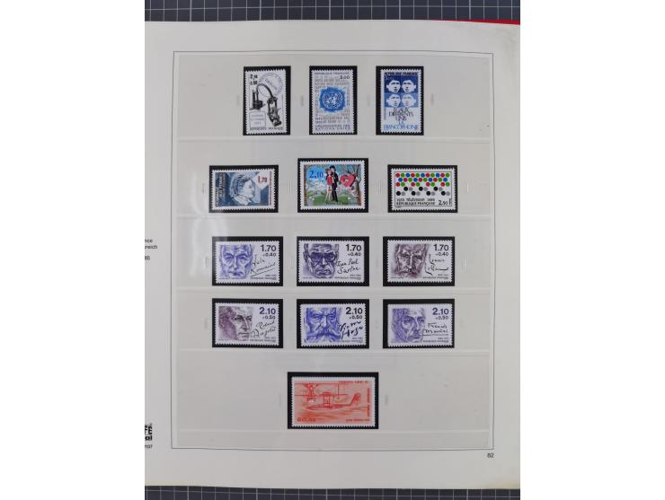 1939/2008, mint never hinged/unused and used collection, including a noticebale part of postally valid facial values with som