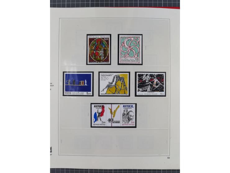 1939/2008, mint never hinged/unused and used collection, including a noticebale part of postally valid facial values with som