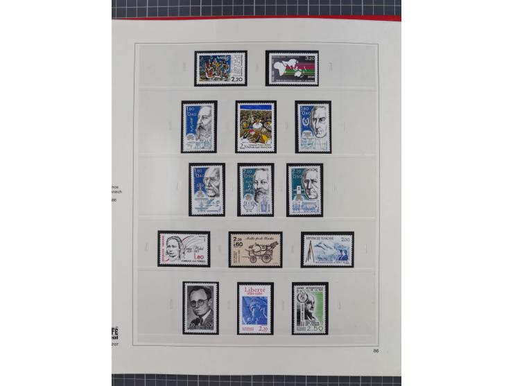 1939/2008, mint never hinged/unused and used collection, including a noticebale part of postally valid facial values with som