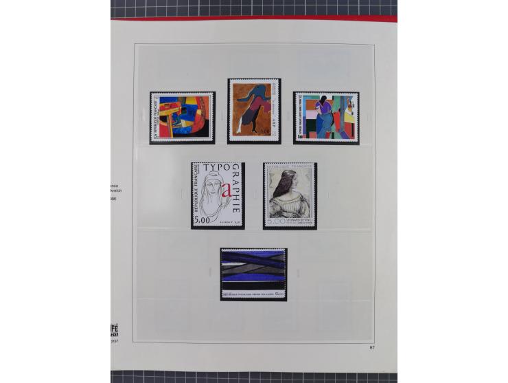 1939/2008, mint never hinged/unused and used collection, including a noticebale part of postally valid facial values with som