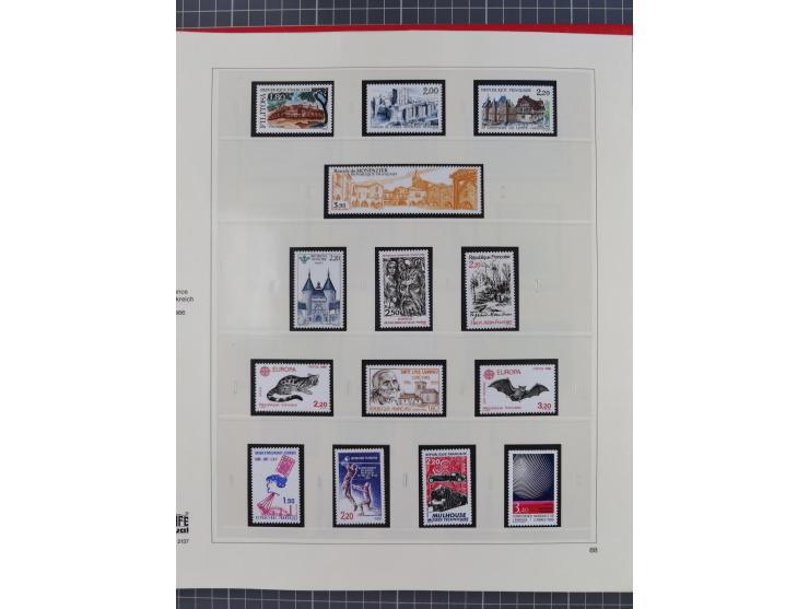 1939/2008, mint never hinged/unused and used collection, including a noticebale part of postally valid facial values with som