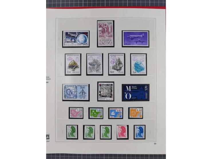 1939/2008, mint never hinged/unused and used collection, including a noticebale part of postally valid facial values with som