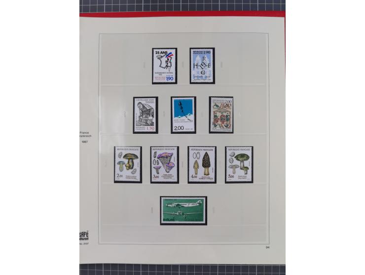 1939/2008, mint never hinged/unused and used collection, including a noticebale part of postally valid facial values with som