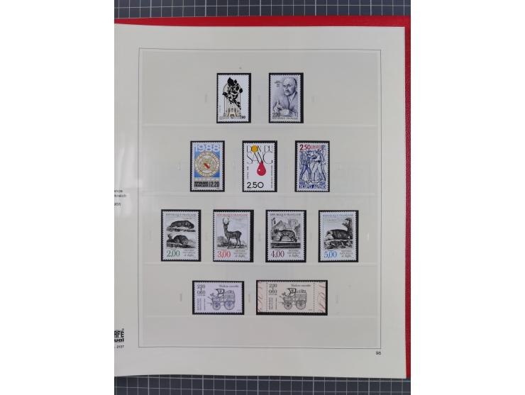 1939/2008, mint never hinged/unused and used collection, including a noticebale part of postally valid facial values with som