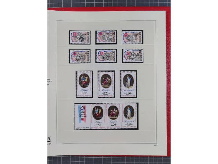 1939/2008, mint never hinged/unused and used collection, including a noticebale part of postally valid facial values with som