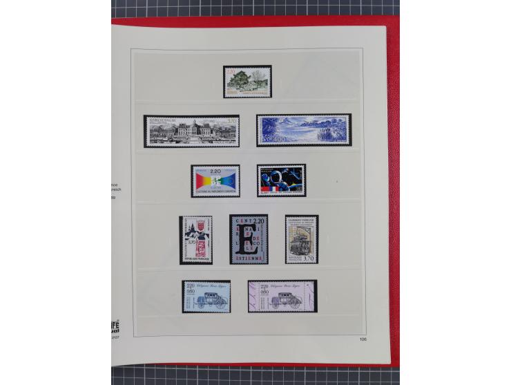 1939/2008, mint never hinged/unused and used collection, including a noticebale part of postally valid facial values with som