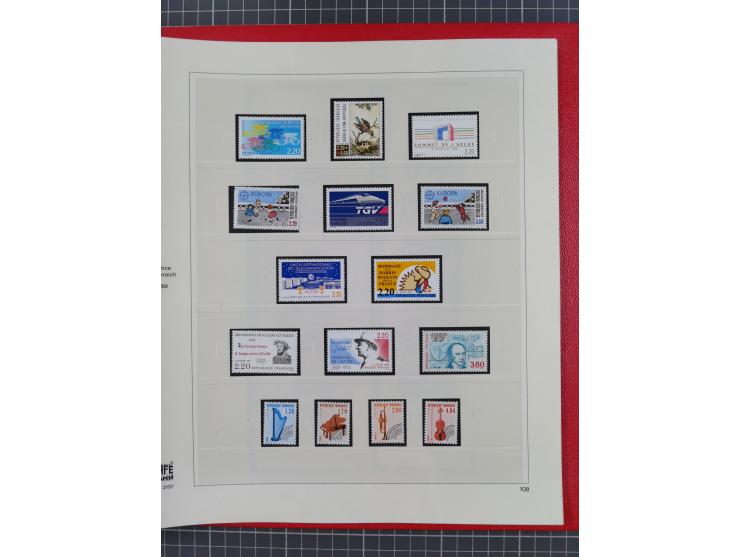 1939/2008, mint never hinged/unused and used collection, including a noticebale part of postally valid facial values with som