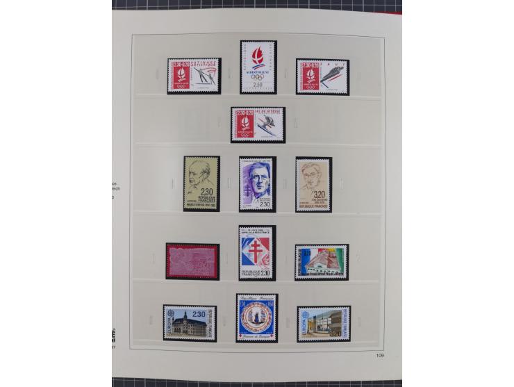 1939/2008, mint never hinged/unused and used collection, including a noticebale part of postally valid facial values with som