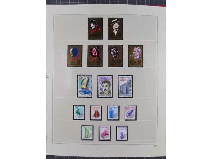 1939/2008, mint never hinged/unused and used collection, including a noticebale part of postally valid facial values with som