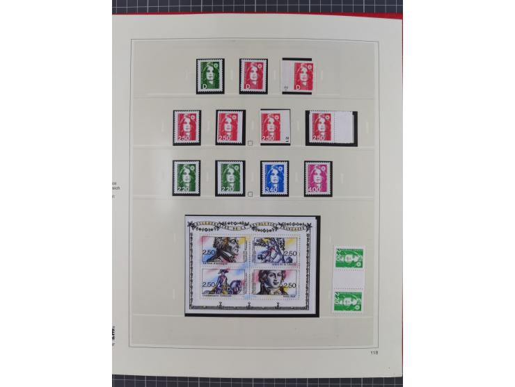 1939/2008, mint never hinged/unused and used collection, including a noticebale part of postally valid facial values with som