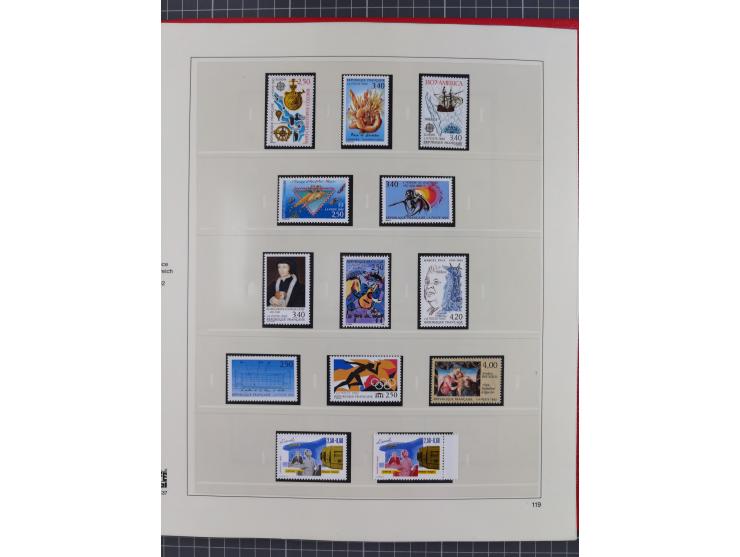 1939/2008, mint never hinged/unused and used collection, including a noticebale part of postally valid facial values with som