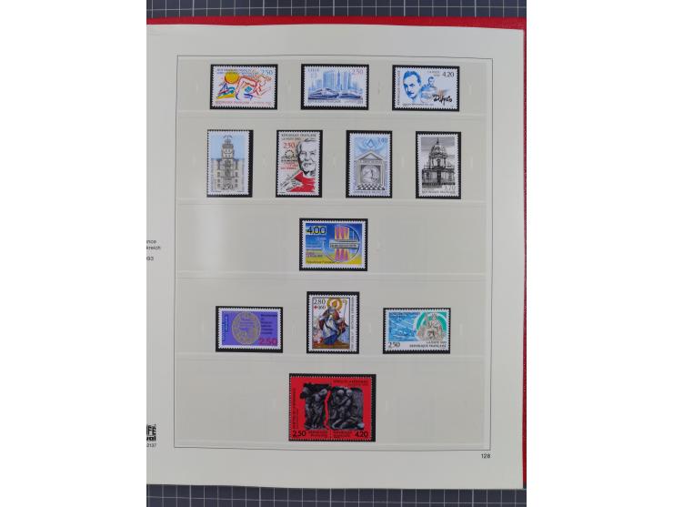 1939/2008, mint never hinged/unused and used collection, including a noticebale part of postally valid facial values with som