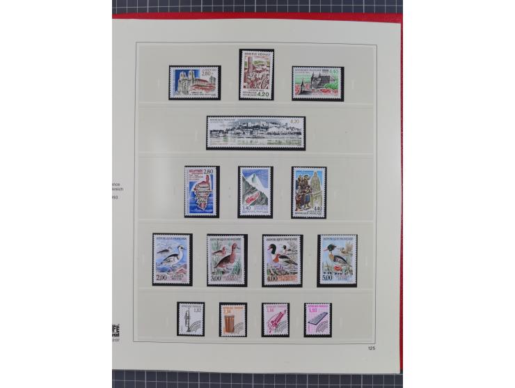 1939/2008, mint never hinged/unused and used collection, including a noticebale part of postally valid facial values with som