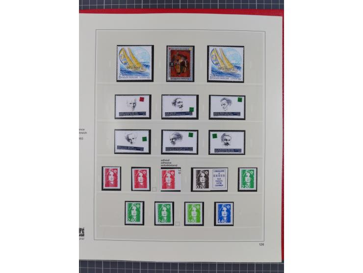 1939/2008, mint never hinged/unused and used collection, including a noticebale part of postally valid facial values with som