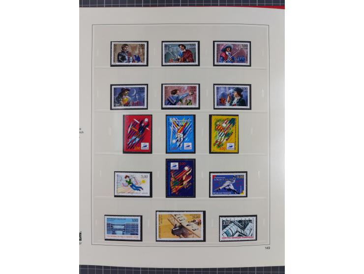 1939/2008, mint never hinged/unused and used collection, including a noticebale part of postally valid facial values with som