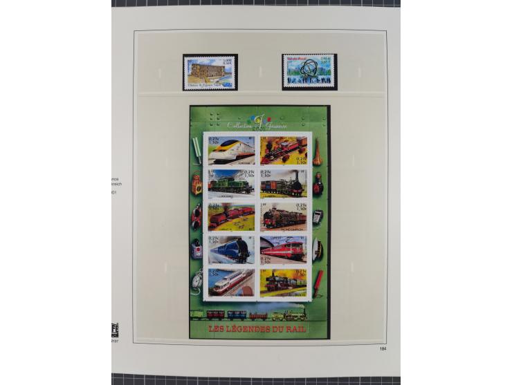 1939/2008, mint never hinged/unused and used collection, including a noticebale part of postally valid facial values with som