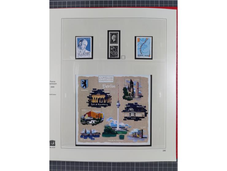 1939/2008, mint never hinged/unused and used collection, including a noticebale part of postally valid facial values with som