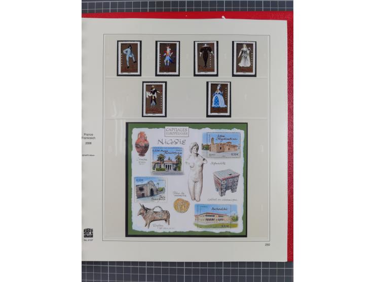 1939/2008, mint never hinged/unused and used collection, including a noticebale part of postally valid facial values with som