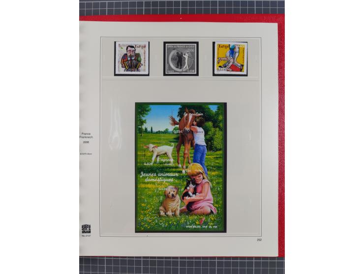 1939/2008, mint never hinged/unused and used collection, including a noticebale part of postally valid facial values with som