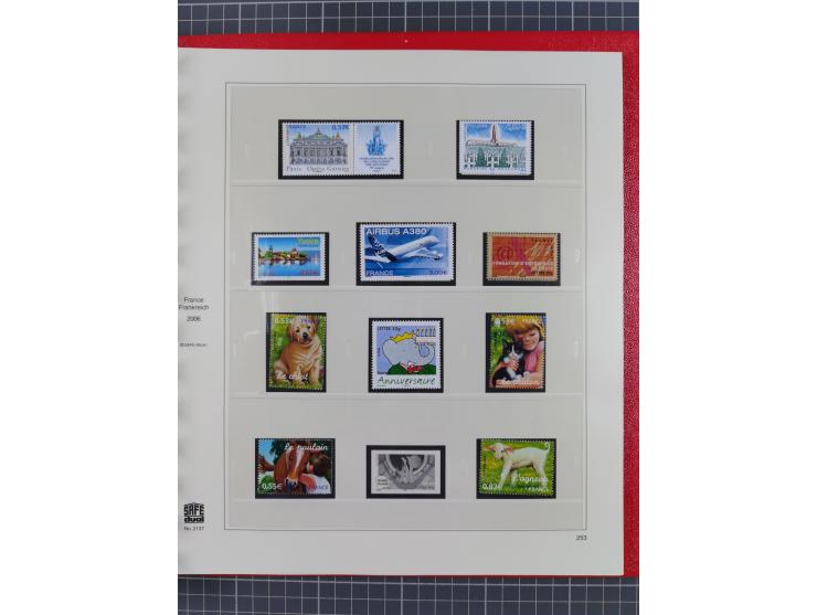 1939/2008, mint never hinged/unused and used collection, including a noticebale part of postally valid facial values with som