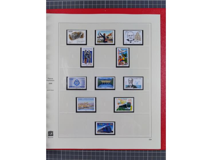 1939/2008, mint never hinged/unused and used collection, including a noticebale part of postally valid facial values with som