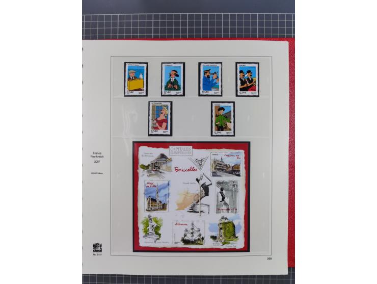 1939/2008, mint never hinged/unused and used collection, including a noticebale part of postally valid facial values with som