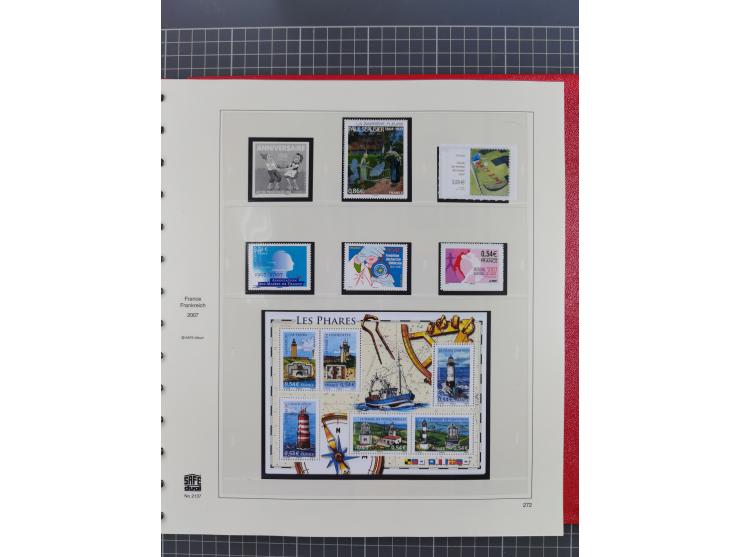 1939/2008, mint never hinged/unused and used collection, including a noticebale part of postally valid facial values with som