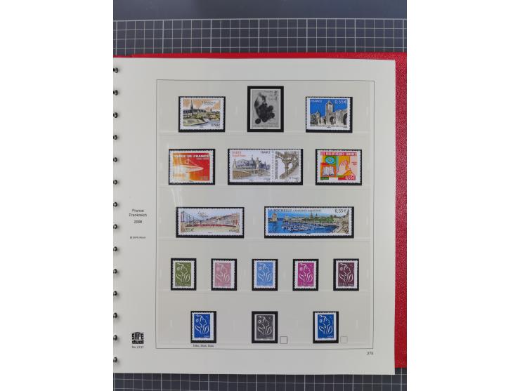 1939/2008, mint never hinged/unused and used collection, including a noticebale part of postally valid facial values with som