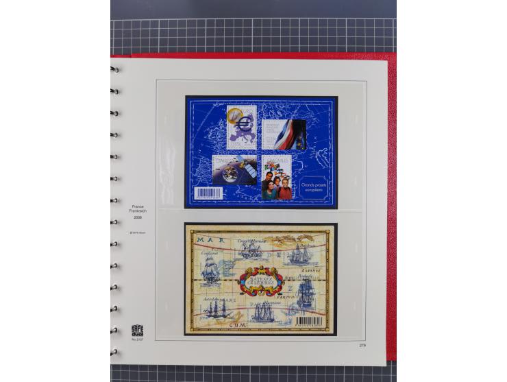 1939/2008, mint never hinged/unused and used collection, including a noticebale part of postally valid facial values with som