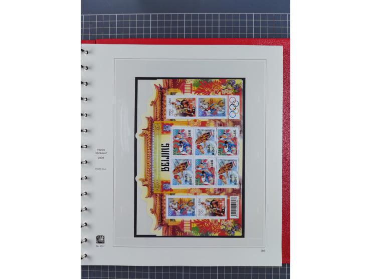 1939/2008, mint never hinged/unused and used collection, including a noticebale part of postally valid facial values with som