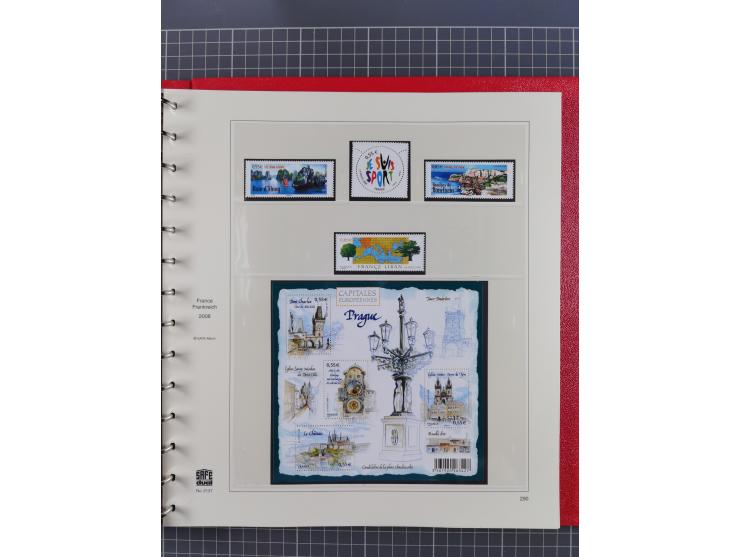 1939/2008, mint never hinged/unused and used collection, including a noticebale part of postally valid facial values with som