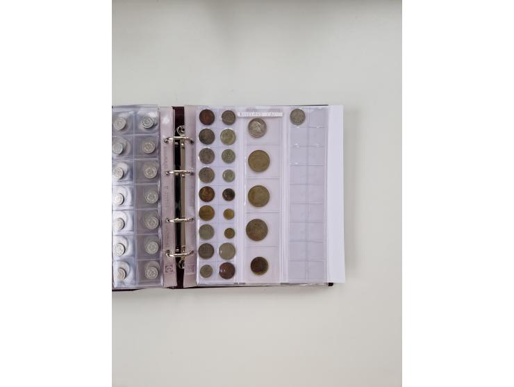 ALLE WELT: 1816/1990 (ca.), Umlaufmünzen, meist Europa, mit Silber, u.a. 5 M. 1934 Garnisonkirche, 6x 5 M. 1935/39 Hindenburg