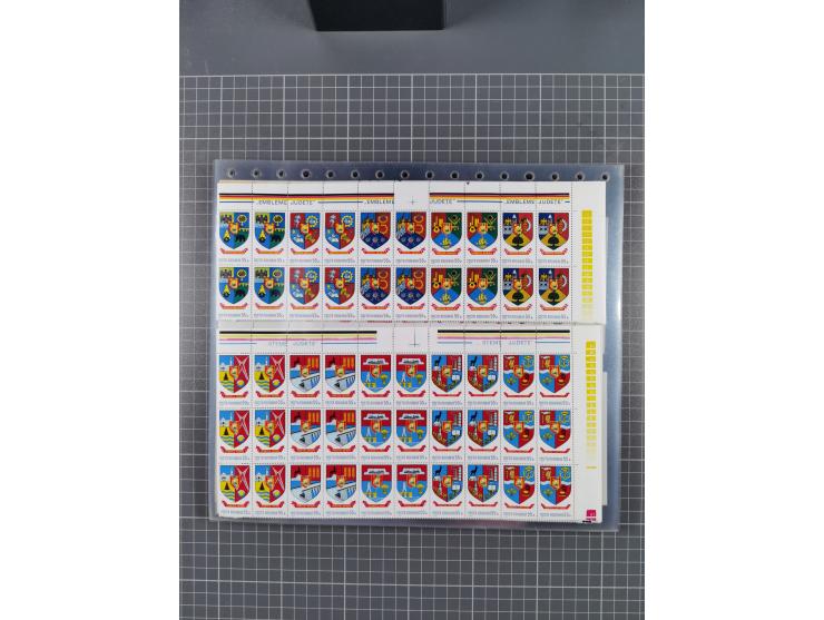 1872/1980 (ca.), mint never hinged/unused and used collection, including officials and postage dues, together with some souve