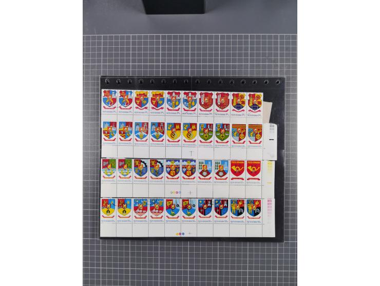 1872/1980 (ca.), mint never hinged/unused and used collection, including officials and postage dues, together with some souve