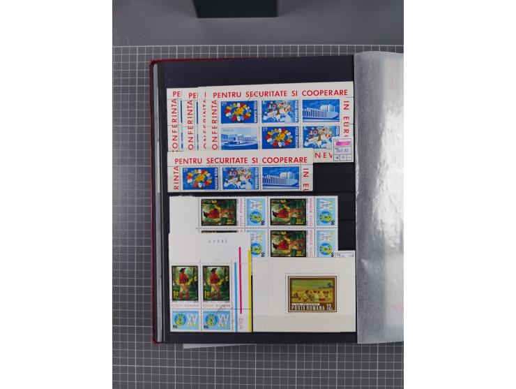 1872/1980 (ca.), mint never hinged/unused and used collection, including officials and postage dues, together with some souve