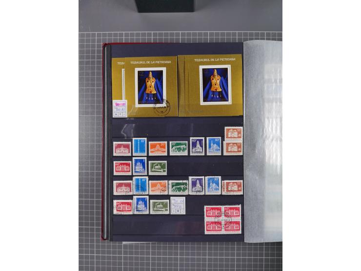 1872/1980 (ca.), mint never hinged/unused and used collection, including officials and postage dues, together with some souve