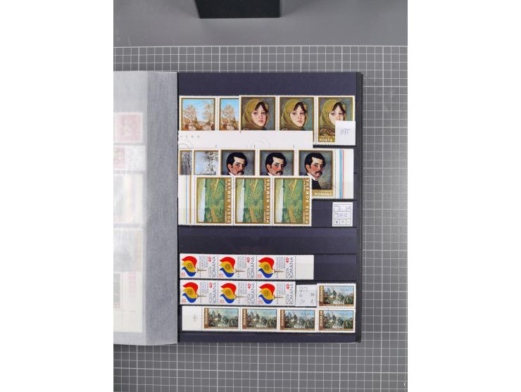 1872/1980 (ca.), mint never hinged/unused and used collection, including officials and postage dues, together with some souve