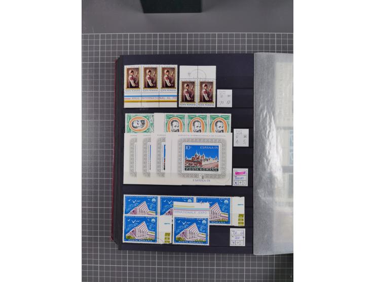 1872/1980 (ca.), mint never hinged/unused and used collection, including officials and postage dues, together with some souve