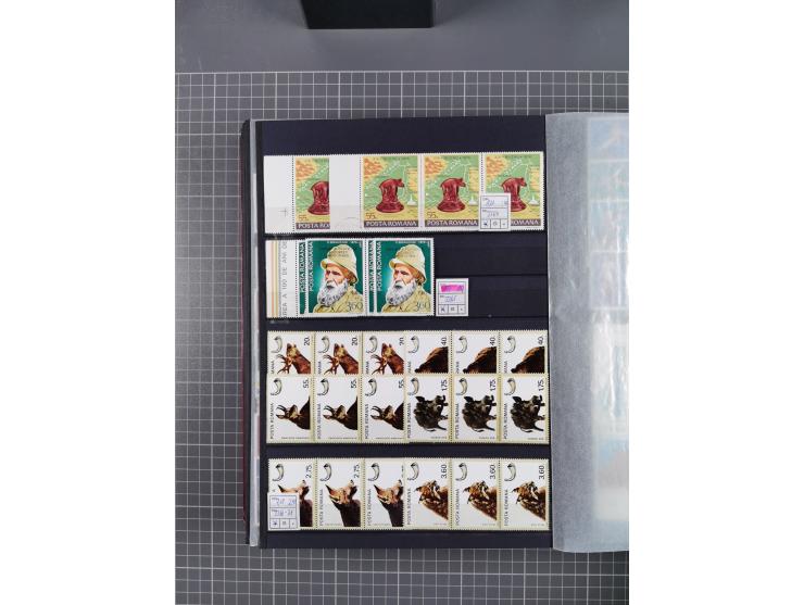 1872/1980 (ca.), mint never hinged/unused and used collection, including officials and postage dues, together with some souve