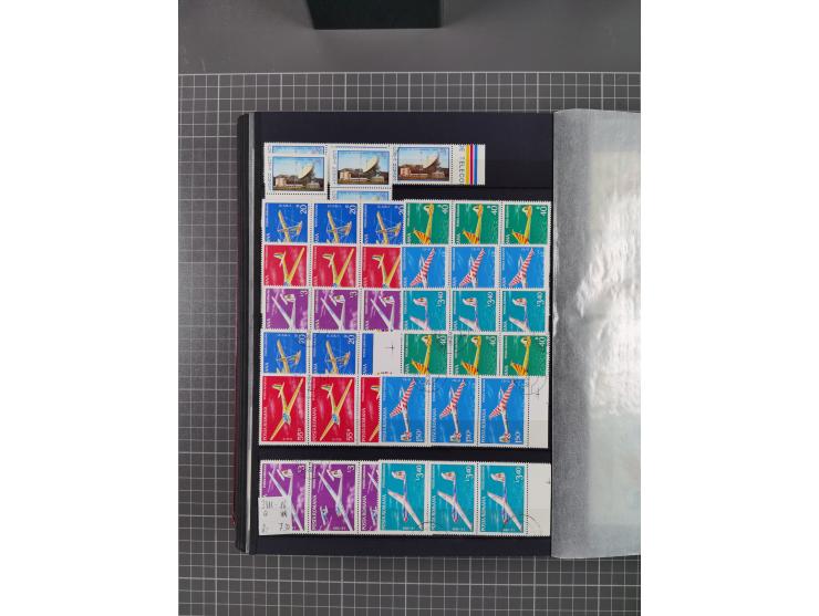 1872/1980 (ca.), mint never hinged/unused and used collection, including officials and postage dues, together with some souve