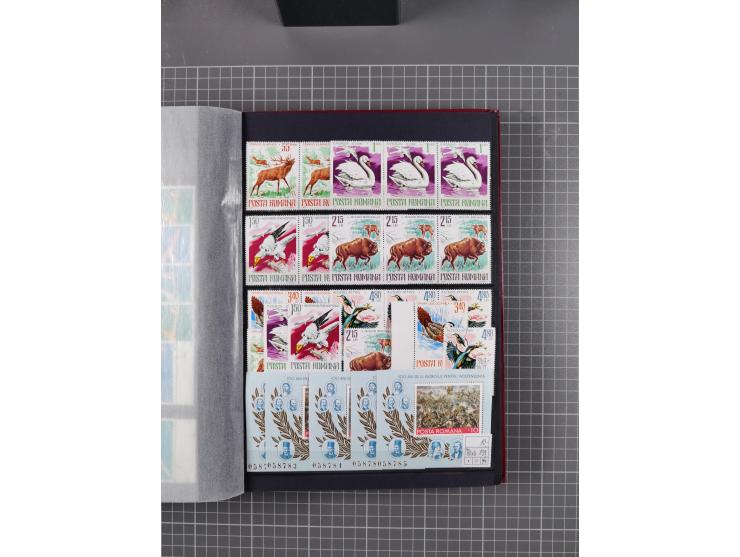 1872/1980 (ca.), mint never hinged/unused and used collection, including officials and postage dues, together with some souve