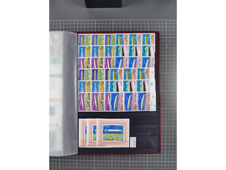 1872/1980 (ca.), mint never hinged/unused and used collection, including officials and postage dues, together with some souve