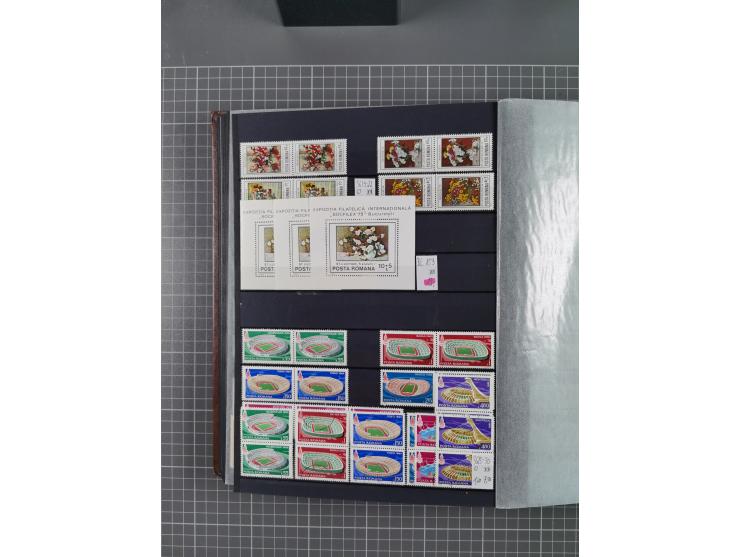 1872/1980 (ca.), mint never hinged/unused and used collection, including officials and postage dues, together with some souve