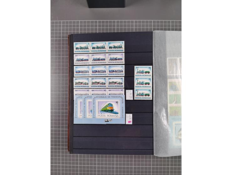 1872/1980 (ca.), mint never hinged/unused and used collection, including officials and postage dues, together with some souve