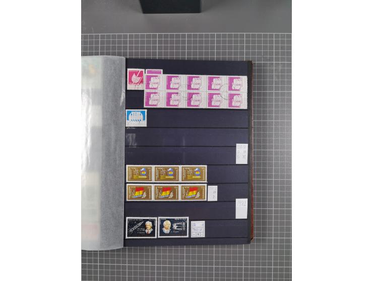 1872/1980 (ca.), mint never hinged/unused and used collection, including officials and postage dues, together with some souve