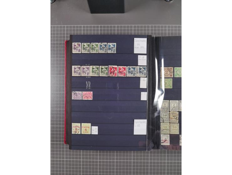 1872/1980 (ca.), mint never hinged/unused and used collection, including officials and postage dues, together with some souve