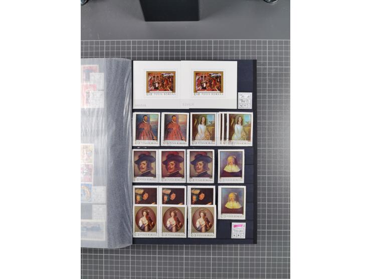 1872/1980 (ca.), mint never hinged/unused and used collection, including officials and postage dues, together with some souve