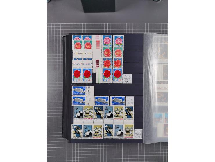 1872/1980 (ca.), mint never hinged/unused and used collection, including officials and postage dues, together with some souve